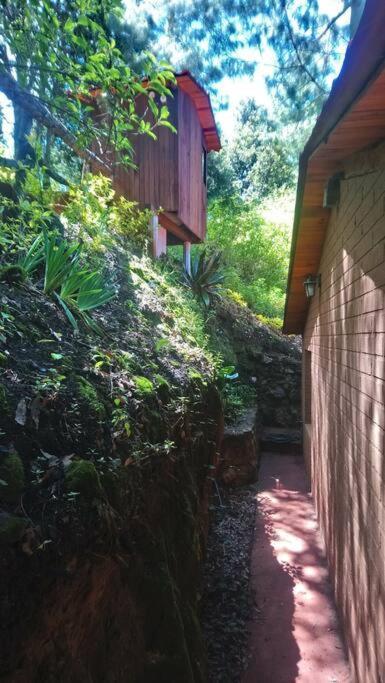 Cabana Con Banera Y Chimeneas En Puesta De Sol El Pacifico Екстер'єр фото